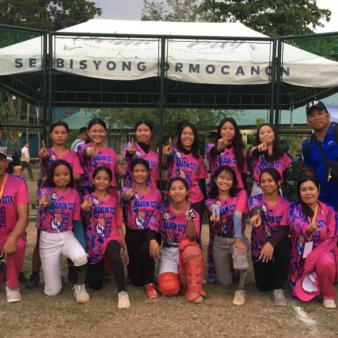 Playing Softball